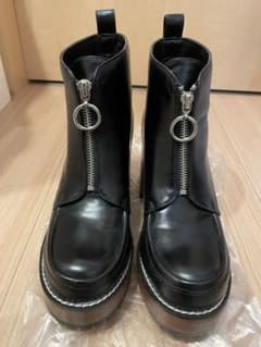 JEANASIS ジップデザインヒールブーツのサムネイル