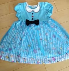 不思議の国のアリス　ディズニー　ワンピース　90cm 　ハロウィンのサムネイル
