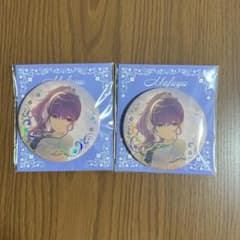 朝比奈まふゆ プロセカ はぴこれくじ 箔押し缶バッジC 2点セット