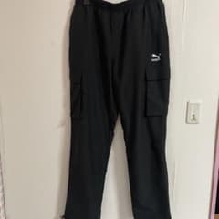 PUMA カーゴパンツ ブラック XL