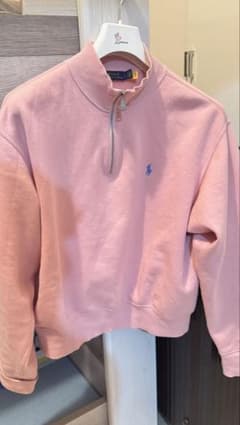 Polo Ralph Lauren ピンク ハーフジップ セーターのサムネイル