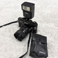 Canon EF 初代 フィルムカメラ レンズ付 ストロボ付 - メルカリ