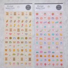 Sticker Selection ゆるぷちモチーフ 2枚セットのサムネイル