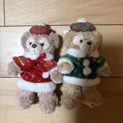 ダッフィー＆シェリーメイ クリスマぬいぐるみバッジ2012年のサムネイル
