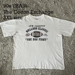 90s USA製 コットンエクスチェンジ カレッジロゴ Tシャツ 3XL