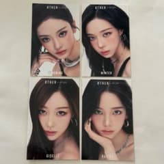 aespa】トレカ4枚セット - メルカリ