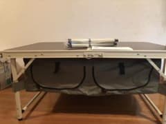【atom様専用】DOD グッドラックテーブル　カーキのサムネイル