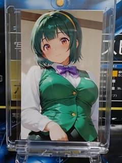 霞さん・名刺カードsizeセット【ウラシク】半光沢両面印刷 名刺