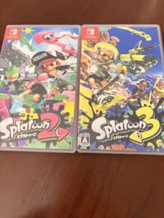 Nintendo Switch Splatoon 2 & 3 Software 2-Game Set