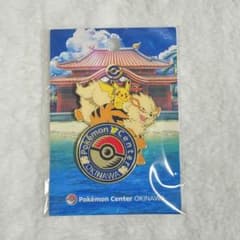 沖縄限定　ポケモンセンターオキナワ ロゴピンズ ピカチュウ ウインディのサムネイル