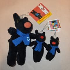 リサ&ガスパール ガスパール ボールチェーン マスコット 大中小 3個