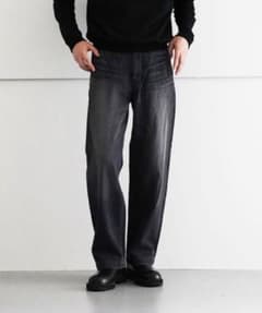 order loose denim pants used "black" Mのサムネイル