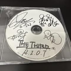 THE THIRD（仮）直筆サイン入りCD THE THIRD (仮) 直筆サイン入り R.I.O.T CD バンドリ - メルカリ