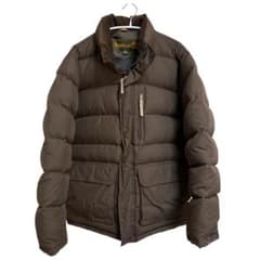 Timberland ブラウン ダウンジャケット メンズ L - メルカリ