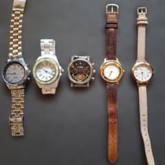 ジャンク品 時計5本 動作未確認 - メルカリ