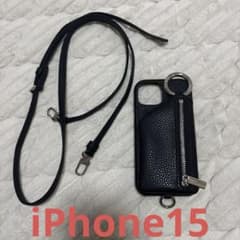 ajew iPhone15ケース　ストラップ付のサムネイル