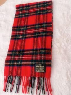 Glen Prince ROYAL STEWART 100%ラムウール　マフラーのサムネイル