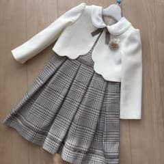 プティマイン 女の子 フォーマル ワンピースボレロセット サイズ120