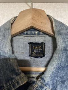 60s Lee 101-J デニムジャケット 42 LONG ボロ 60s Lee 101-J デニムジャケット 42 LONG ボロ - メルカリ