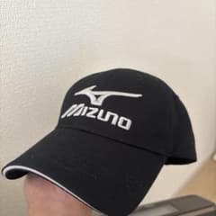 Mizuno 黒 キャップ 調整可能のサムネイル
