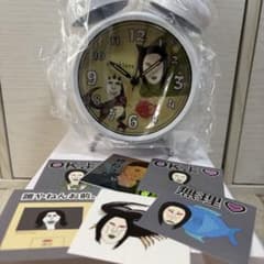 最終値下げ！限定品おろちんゆー&ペインさかい　目覚まし時計&ステッカー6枚セット 最終値下げ！限定品おろちんゆー&ペインさかい 目覚まし時計