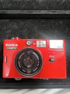 ☆☆極上美品❕動作確認済☆☆ KONICA C35 EF3 レッド Konica C35 EF3 レッド フィルムカメラ 本体 現状品 - メルカリ
