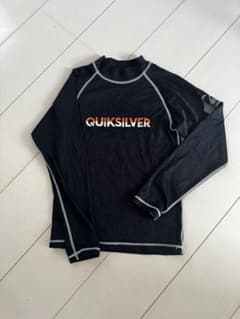 QUIKSILVER ラッシュガード 長袖 ブラックのサムネイル