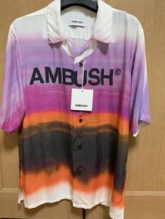 19SS AMBUSH アンブッシュマルチカラーサンセット オープンカラーシャツのサムネイル