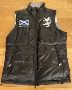 Admiral リバーシブル ダウンベスト ブラック・グレー Admiral リバーシブル ダウンベスト ブラック・グレー - メルカリ