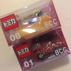 トミカキャンドル ブルドーザー 消防車 はしご車 ＊ 新品未使用のサムネイル
