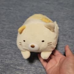 스미코구라시 네코 봉제인형 약 15㎝