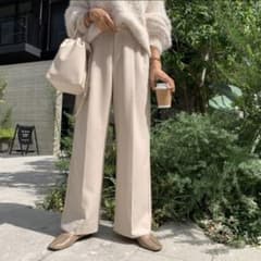 BLATE上質ニュアンスタックワイドパンツのサムネイル