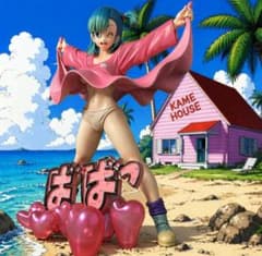 ドラゴンボール ブルマ フィギュア 24cm 塗装完成品 - メルカリ