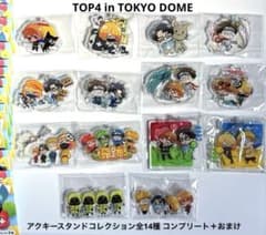 TOP4 アクキースタンドコレクション 全14種 コンプリート＋おまけ付き TOP4 アクキースタンドコレクション 全14種 コンプリート＋おまけ付き