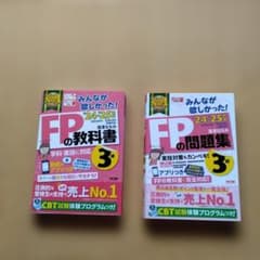 みんなが欲しかった！FPの教科書・問題集3級 '24-'25年版のサムネイル