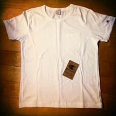 チャンピオン 無地ポケットTシャツ レディースMのサムネイル
