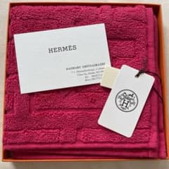 【新品・未使用】HERMES タオルハンカチのサムネイル