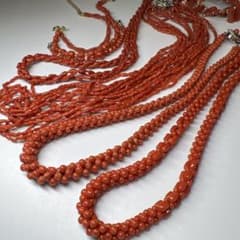 本赤珊瑚ネックレス 162g 東Y7-1229☆2Fタルチ - メルカリ