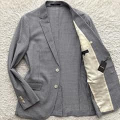 ☆新品タグ付き☆ ARTISAN テーラードジャケット シアサッカー 白 紺