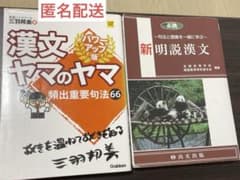漢文参考書 2冊セット 『漢文ヤマのヤマ 』『新明説漢文』のサムネイル