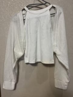 美品　GU ボレロカーディガン＆インナータンクトップのサムネイル