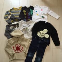 トレーナー ロンT ジーンズ 90〜100 子供服 まとめ売りのサムネイル