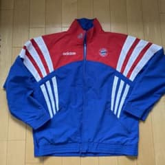 adidas ジャージ 青 赤 F186のサムネイル