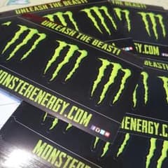 【送料無料】5枚 モンスターエナジードリンク ステッカー MONSTERのサムネイル