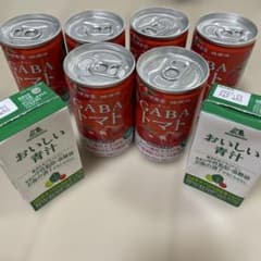 GABAトマト 160ml 6缶セットとおいしい青汁2セットのサムネイル