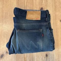 EDWIN ダークブルー ストレートデニムのサムネイル