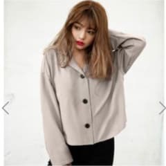 テーラードカラーシャツ GRLのサムネイル
