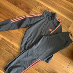 adidas 140cm ネービー  ピンクライン 上下のサムネイル