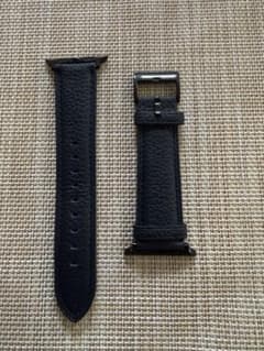 レザー Apple Watch バンド 黒 茶色のサムネイル