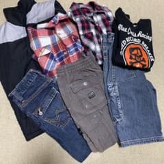 男の子130cm 子供服 まとめ売り 7点セットのサムネイル